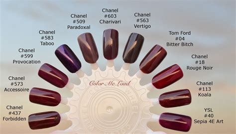 chanel manicure|chanel nails color chart.